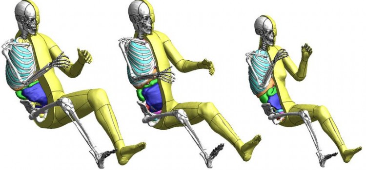 Toyota modélise les positions du corps par des mannequins virtuels