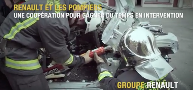 Renault collabore avec les Sapeurs-Pompiers