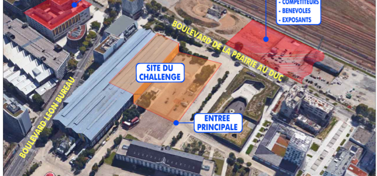 Challenge National SAP et SR à Nantes : le plan de l’évènement